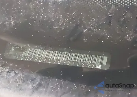 2013 Chevrolet Traverse 1Lt из США, поврежденный, VIN 1GNKRGKD9DJ252263